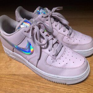 Nike Air Force 1s - Pink Holographic